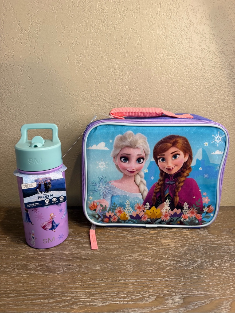 Simple Modern 14oz Frozen Water Bottle Light Purple & Lunchbox New